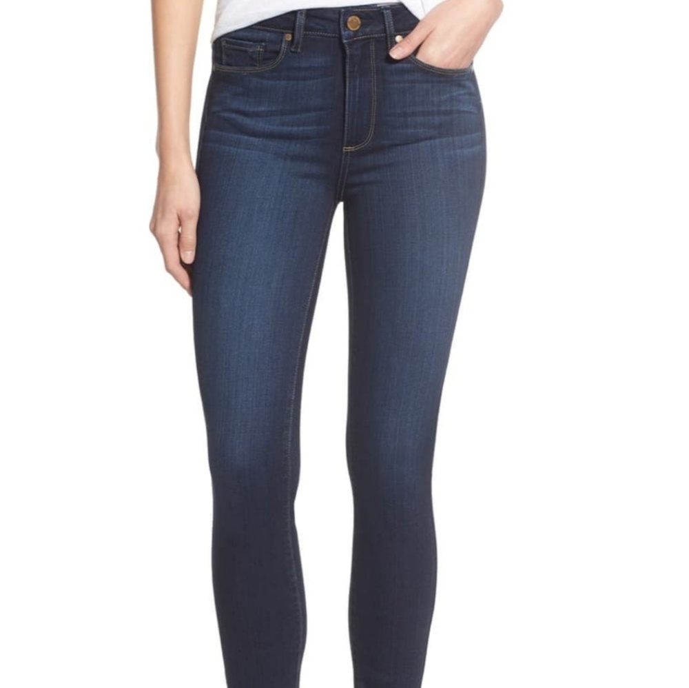 Paige Transcend Hoxton Ankle Ultra Skinny Jeans